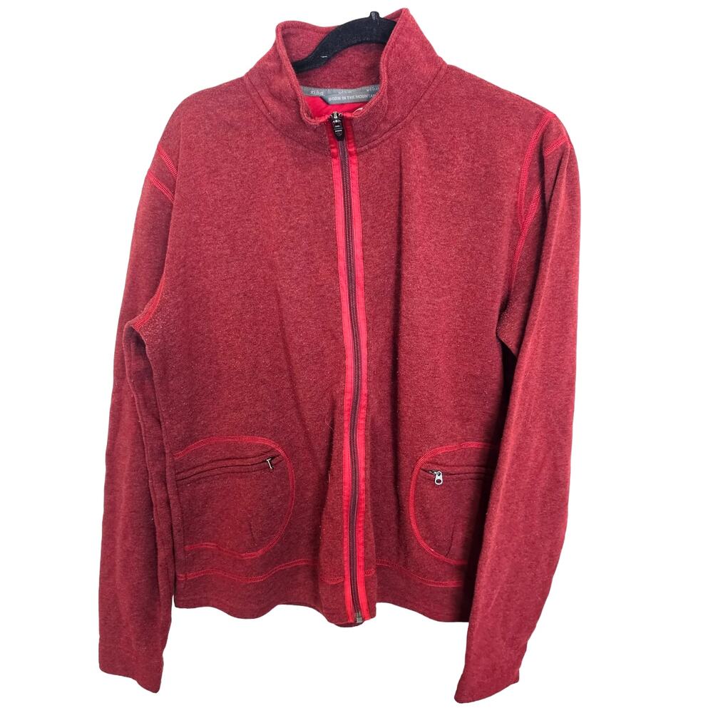Kuhl Womens Full Zip Sweater Jacket Size XL Gorpcore Outoor Hiking Trail Walking